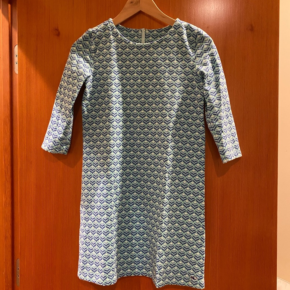 Vineyard Vines girls dress size L, 14 gently used.